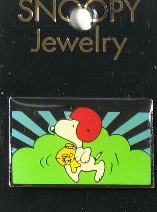 Snoopy Football Pin - snoopn4pnuts.com