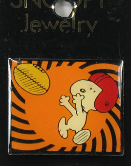 Snoopy Football Pin - snoopn4pnuts.com