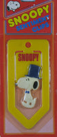 Snoopy Vintage Sentiment Giant Paper Clip - Top Hat