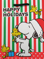 Snoopy and Woodstock Holiday Gift Bag