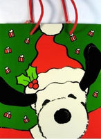 Snoopy Santa Gift Bag