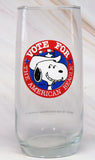Snoopy Vintage Drinking Glass - Vote For The American Beagle