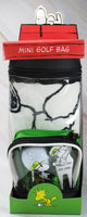 Snoopy Joe Cool Golf Gift Set In 9" High Vinyl Golf Bag - snoopn4pnuts.com