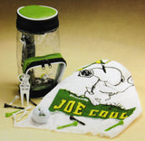 Snoopy Joe Cool Golf Gift Set In 9" High Vinyl Golf Bag