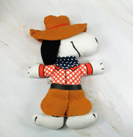 Snoopy Cowboy Greeting Doll - Howdy! - snoopn4pnuts.com