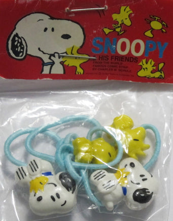 Snoopy and Woodstock Pony Tail Holder Hair Band Set - snoopn4pnuts.com