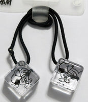 Snoopy Pony Tail Holder Hair Band With Acrylic Dice - snoopn4pnuts.com