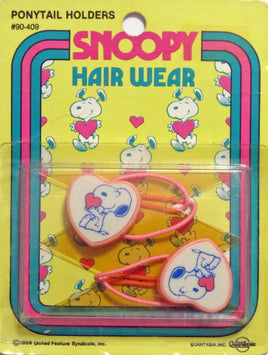 Snoopy Vintage Pony Tail Holder Hair Band Set - snoopn4pnuts.com