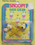 Snoopy Vintage Pony Tail Holder Hair Band Set