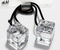 Snoopy Pony Tail Holder Hair Band With Acrylic Dice - snoopn4pnuts.com