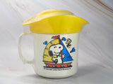 Snoopy Melamine Hat Cup With Straw Hole - Sailing