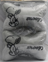 Snoopy Plush Head Rest Set - Gray - snoopn4pnuts.com