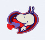SNOOPY HEART PATCH