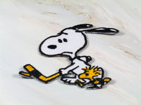 SNOOPY HOCKEY PATCH