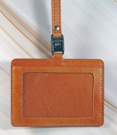 Charlie Brown and Snoopy Leather ID and Credit Card Holder With Neck Strap - snoopn4pnuts.com