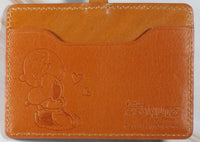 Charlie Brown and Snoopy Leather ID and Credit Card Holder With Neck Strap - snoopn4pnuts.com