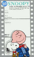 Peanuts ID Card - Snoopy Superbeagle