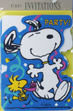 Snoopy Party Invitations