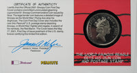 2001 Snoopy Official First Day of Issue Snoopy Stamp and $1 Niue Coin - RARE! - snoopn4pnuts.com