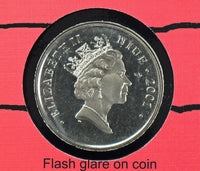 2001 Snoopy Official First Day of Issue Snoopy Stamp and $1 Niue Coin - RARE! - snoopn4pnuts.com