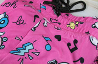 Snoopy Ladies Silky Sleep. Lounge, or Jogger Pants - snoopn4pnuts.com