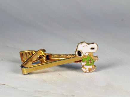 Snoopy Jogger Cloisonne Tie Clip - snoopn4pnuts.com