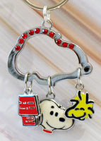 Snoopy Dangling Metal Key Chain
