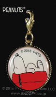 Snoopy's Doghouse Metal Pendant (Great for hanging on backpacks, purses, etc.)