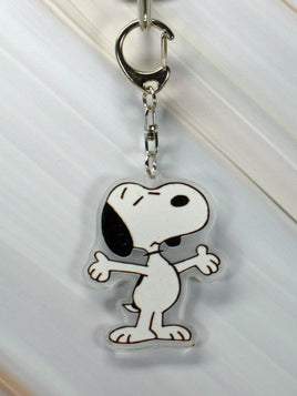 Peanuts Acrylic Swivel Key Chain - Here's Snoopy! - snoopn4pnuts.com