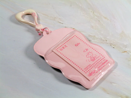 Snoopy Padded Vinyl Key Chain With ID Card - snoopn4pnuts.com