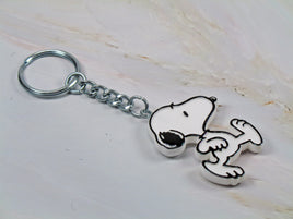 Snoopy Thick Plastic Key Chain - snoopn4pnuts.com