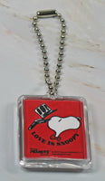 Love Is Snoopy Acrylic Key Chain