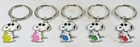 Snoopy Joe Cool Sax Metal and Enamel Key Chain - snoopn4pnuts.com