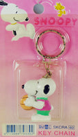 Snoopy Imported PVC Key Chain - Basketball Player