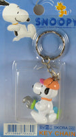 Snoopy Imported PVC Key Chain - Golfer