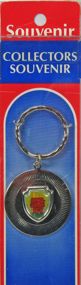Snoopy Souvenir Vintage Metal Key Chain - snoopn4pnuts.com