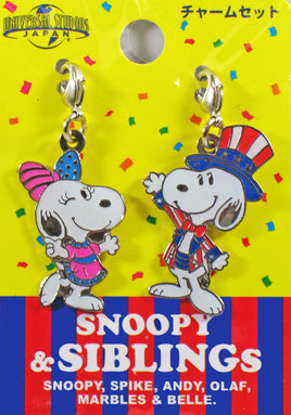 Universal Studios Japan Belle and Snoopy Pendants / Charms (Sold Separately) - snoopn4pnuts.com
