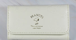 Snoopy Embossed Leather - Like Wallet Key Holder - snoopn4pnuts.com