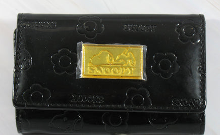 Snoopy Embossed Patent Leather - Like Wallet Key Holder - snoopn4pnuts.com
