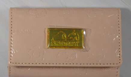 Snoopy Embossed Patent Leather - Like Wallet Key Holder - snoopn4pnuts.com