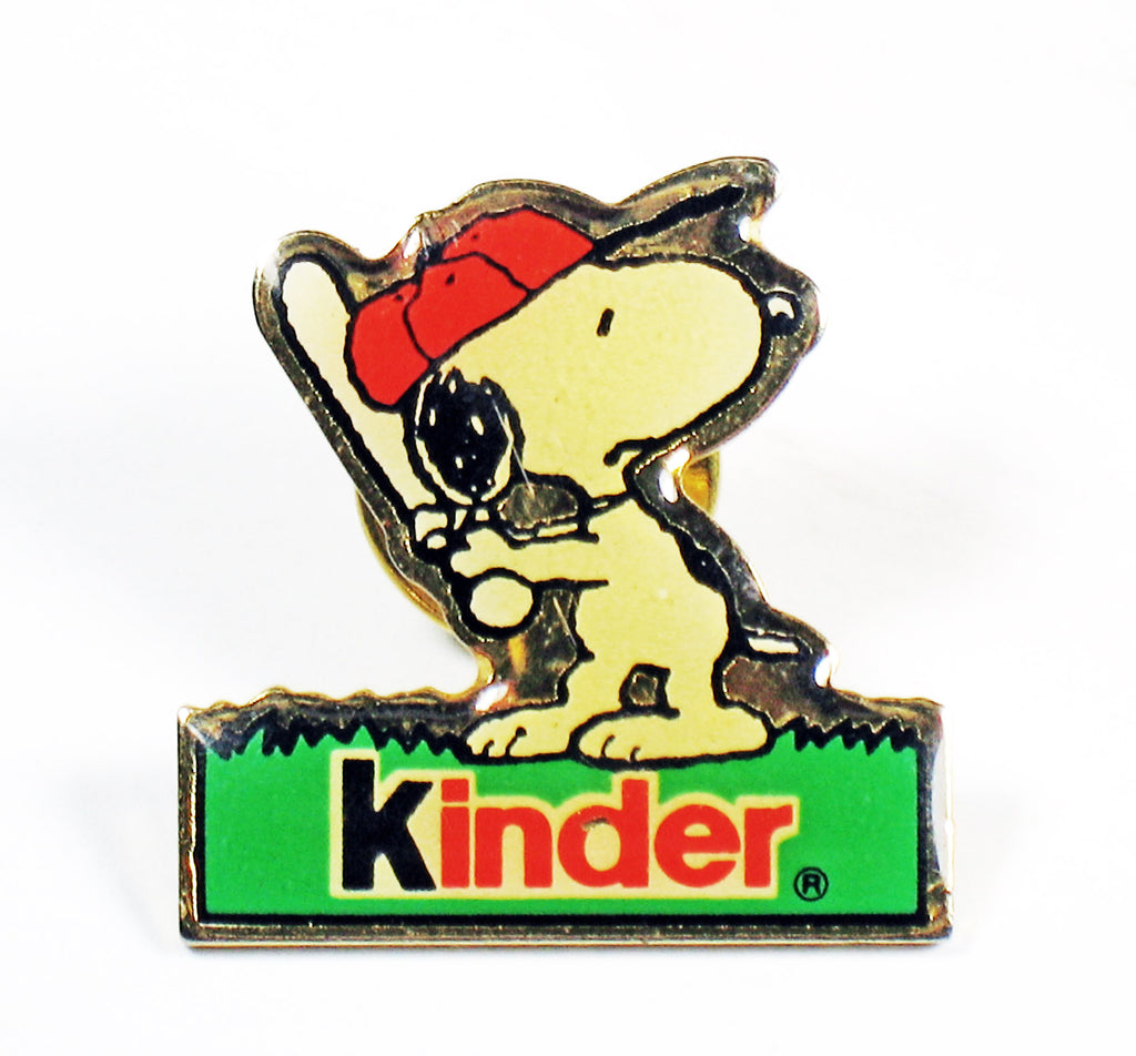 Snoopy Kinder Enamel Pin | snoopn4pnuts.com