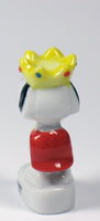 Peanuts Mini Porcelain Figurine - King Snoopy - snoopn4pnuts.com