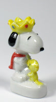 Peanuts Mini Porcelain Figurine - King Snoopy - snoopn4pnuts.com