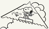SNOOPY DELTA WING Kite - On His Doghouse