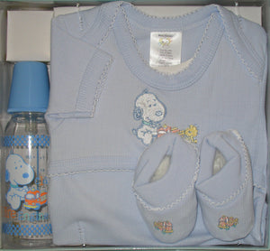 Baby Snoopy 3-Piece Layette Gift Set (3-6 Months)