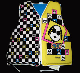 Snoopy Older Child/Youth - Size Life Jacket/Vest (Life Preserver) By Stearns Co. - snoopn4pnuts.com