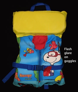 Snoopy Child's Life Jacket/Vest (Life Preserver) By Stearns Co. (Used/No Wear) - snoopn4pnuts.com