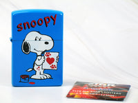 Snoopy Zippo-Style Butane Lighter With Free Replacement Wick (Contains NO Fuel) - PLEASE NOTE: NOT PERMITTED TO BE SHIPPED OVERSEAS/U.S. Mail Only)