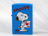 Snoopy Zippo-Style Butane Lighter With Free Replacement Wick (Contains NO Fuel) - PLEASE NOTE: NOT PERMITTED TO BE SHIPPED OVERSEAS/U.S. Mail Only)