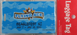2011 Beaglefest XI Snoopy Flying Ace Luggage Tag - snoopn4pnuts.com
